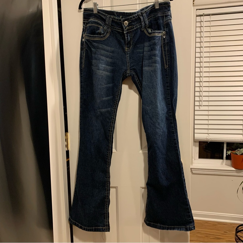 WallFlower The Legendary Fit Bootcut Jeans Sz 11 Low Rise Stretch